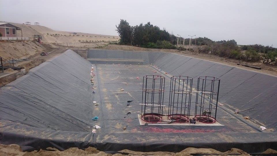 Construcción de Reservorio